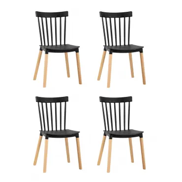Стул Field пластик черный 4 шт. Stool Group УТ000037259