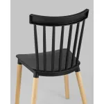 Стул Field пластик черный 4 шт. Stool Group УТ000037259 от ImperiumLoft