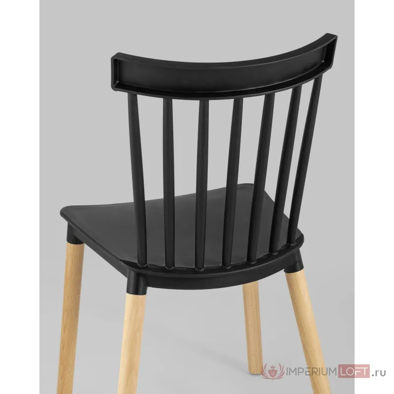 Стул Field пластик черный 4 шт. Stool Group УТ000037259 от ImperiumLoft