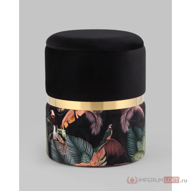 Пуф Кэрри с ящиком велюр Tropic Stool Group УТ000037324 от ImperiumLoft