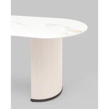 Стол обеденный Opera 160х90 белый Stool Group УТ000038272 от ImperiumLoft