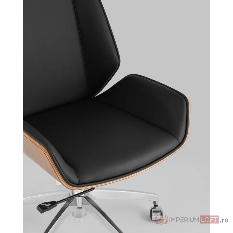 Кресло офисное Crown SN черный Stool Group УТ000038534 от ImperiumLoft