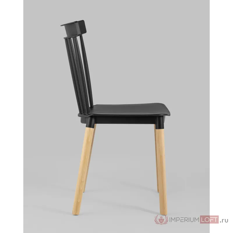 Стул Field пластик черный 4 шт. Stool Group УТ000037259 от ImperiumLoft
