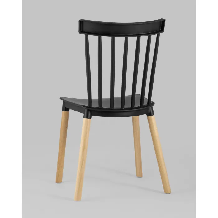 Стул Field пластик черный 4 шт. Stool Group УТ000037259 от ImperiumLoft