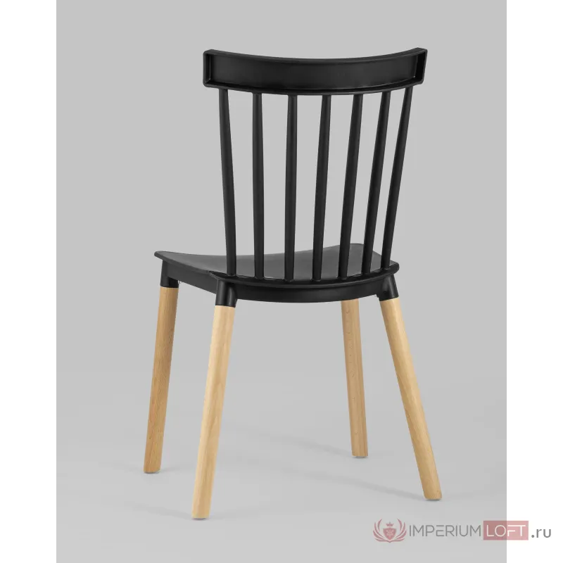 Стул Field пластик черный 4 шт. Stool Group УТ000037259 от ImperiumLoft