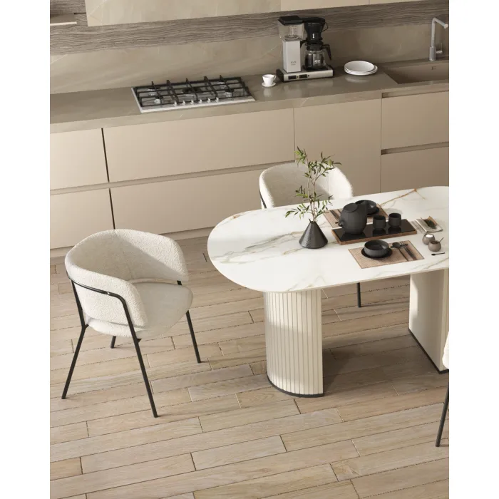 Стол обеденный Opera 160х90 белый Stool Group УТ000038272 от ImperiumLoft