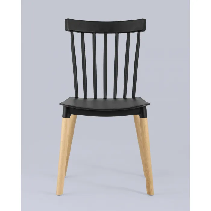 Стул Field пластик черный 4 шт. Stool Group УТ000037259 от ImperiumLoft