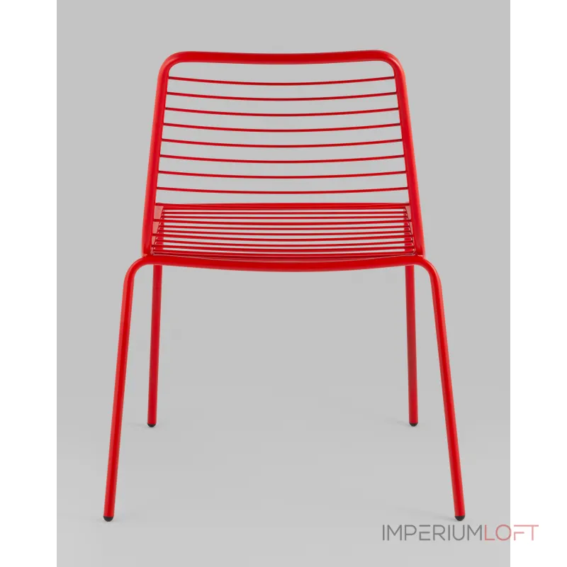 Стул Дели металл красный Stool Group УТ000039262