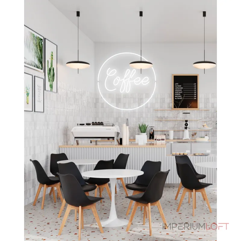 Стул FRANKFURT черный 4 шт. Stool Group УТ000036610