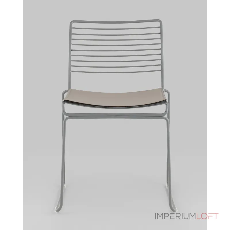 Стул обеденный Danny серый с подушкой Stool Group УТ000038985 от ImperiumLoft Стул обеденный Danny серый с подушкой Stool Group УТ000038985 от ImperiumLoft