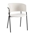 Кресло Нэлли New, букле белый Stool Group УТ000039409