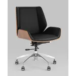 Кресло офисное Crown SN черный Stool Group УТ000038534