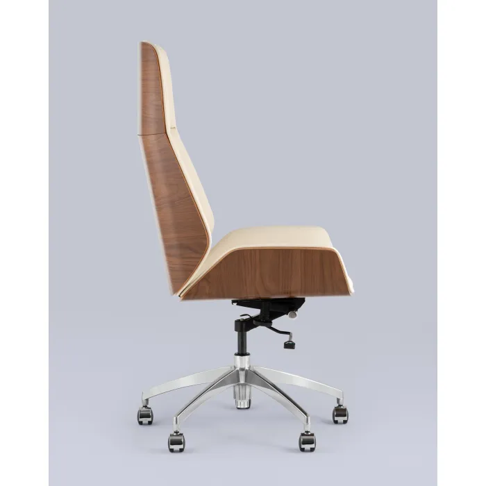 Кресло руководителя Crown SN бежевый Stool Group УТ000038529 от ImperiumLoft