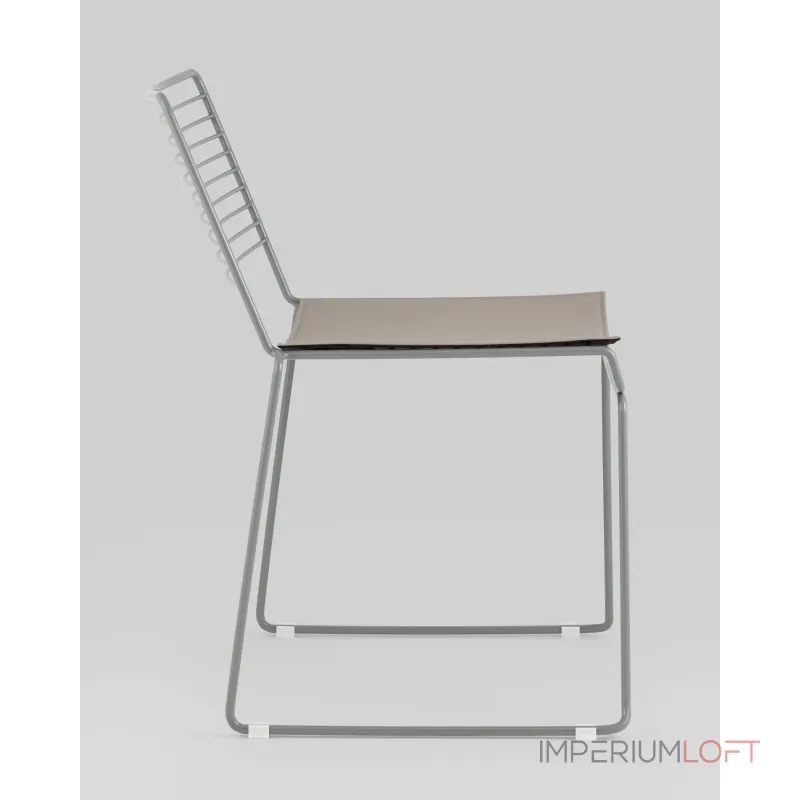 Стул обеденный Danny серый с подушкой Stool Group УТ000038985 от ImperiumLoft Стул обеденный Danny серый с подушкой Stool Group УТ000038985 от ImperiumLoft