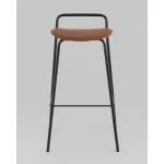 Стул барный Mantis экокожа коричневый Stool Group УТ000038917