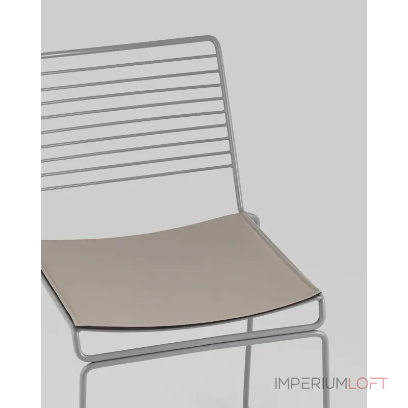 Стул обеденный Danny серый с подушкой Stool Group УТ000038985 от ImperiumLoft Стул обеденный Danny серый с подушкой Stool Group УТ000038985 от ImperiumLoft