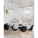 Стул FRANKFURT черный 4 шт. Stool Group УТ000036610