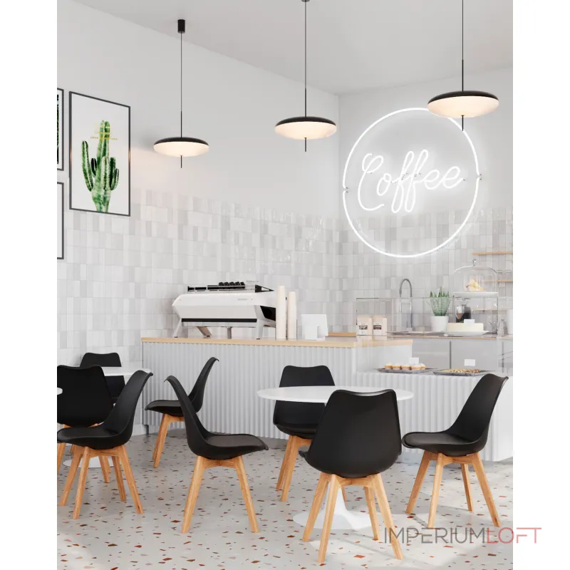 Стул FRANKFURT черный 4 шт. Stool Group УТ000036610