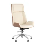 Кресло руководителя Crown SN бежевый Stool Group УТ000038529 от ImperiumLoft
