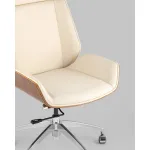 Кресло руководителя Crown SN бежевый Stool Group УТ000038529 от ImperiumLoft