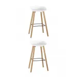 Стул барный LIBRA БЕЛЫЙ 2 шт Stool Group УТ000038341 от ImperiumLoft