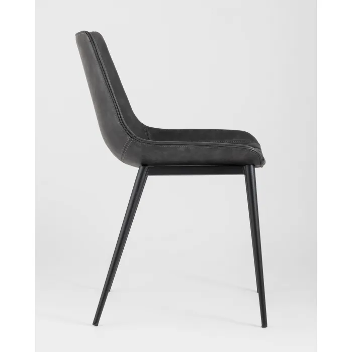 Стул TEXAS экокожа серый 2 шт. Stool Group УТ000037296 от ImperiumLoft