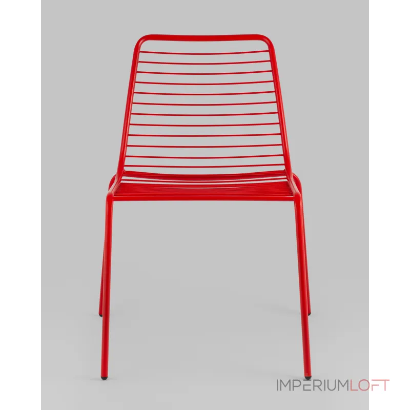 Стул Дели металл красный Stool Group УТ000039262