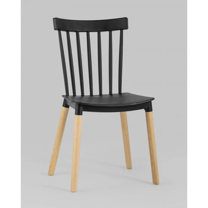Стул Field пластик черный 4 шт. Stool Group УТ000037259 от ImperiumLoft