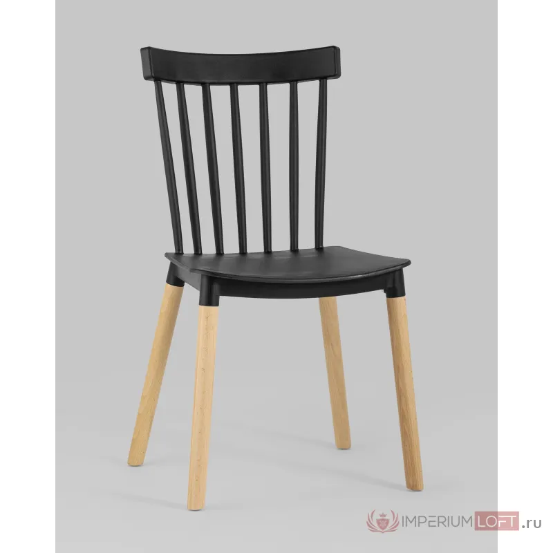 Стул Field пластик черный 4 шт. Stool Group УТ000037259 от ImperiumLoft