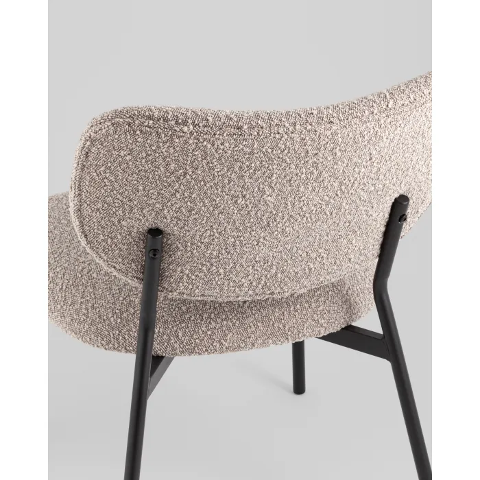 Кресло лаунж Jamie серый Stool Group УТ000039356 от ImperiumLoft