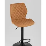 Стул барный Dome экокожа коричневый Stool Group УТ000039360