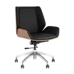 Кресло офисное Crown SN черный Stool Group УТ000038534
