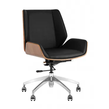 Кресло офисное Crown SN черный Stool Group УТ000038534