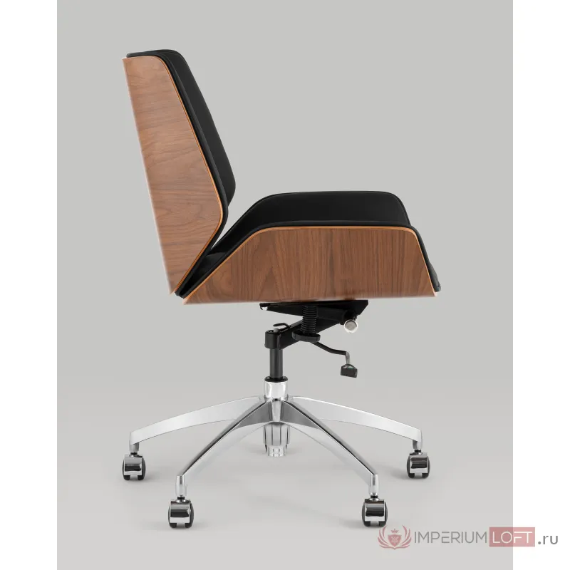 Кресло офисное Crown SN черный Stool Group УТ000038534 от ImperiumLoft