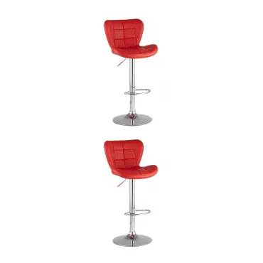 Стул барный PORSCHE красный 2 шт Stool Group УТ000038607