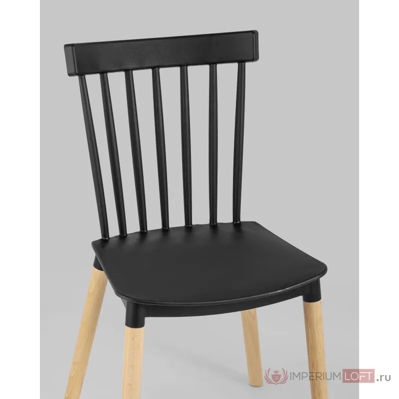 Стул Field пластик черный 4 шт. Stool Group УТ000037259 от ImperiumLoft