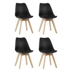 Стул FRANKFURT черный 4 шт. Stool Group УТ000036610