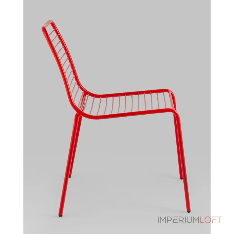 Стул Дели металл красный Stool Group УТ000039262