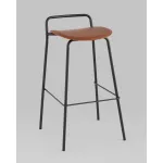 Стул барный Mantis экокожа коричневый Stool Group УТ000038917