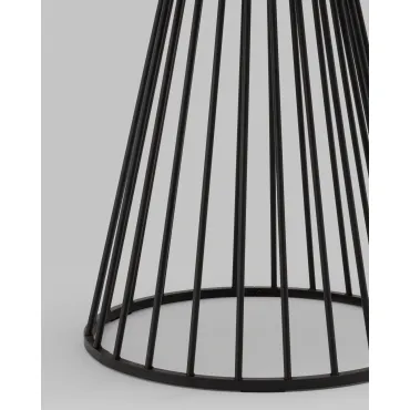 Стол обеденный Ливерпуль 110*110 белый мрамор черная ножка Stool Group УТ000038564 от ImperiumLoft