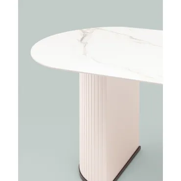 Стол обеденный Opera 160х90 белый Stool Group УТ000038272 от ImperiumLoft