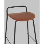 Стул барный Mantis экокожа коричневый Stool Group УТ000038917