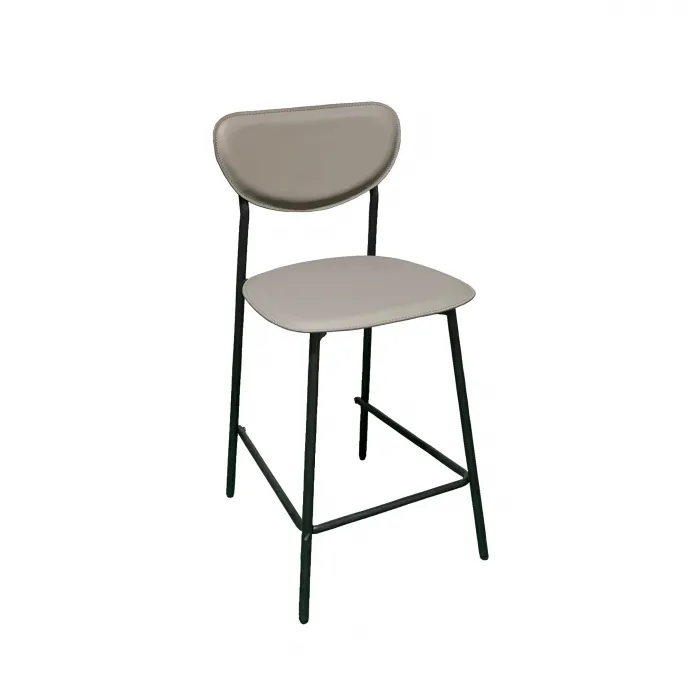Стул полубарный Minnie серый Stool Group УТ000039218 от ImperiumLoft