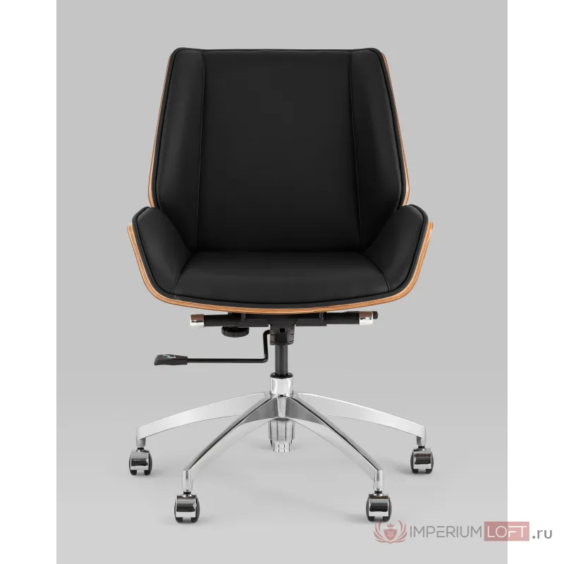 Кресло офисное Crown SN черный Stool Group УТ000038534 от ImperiumLoft