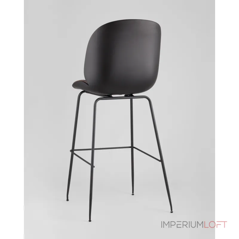 Стул барный Beetle PU со спинкой коричневый 2 шт Stool Group УТ000038311