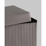 Пуф складной с ящиком Store Square антрацитовый Stool Group УТ000038975