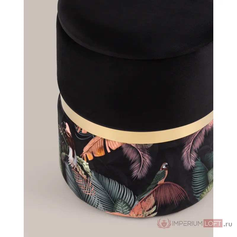 Пуф Кэрри с ящиком велюр Tropic Stool Group УТ000037324 от ImperiumLoft