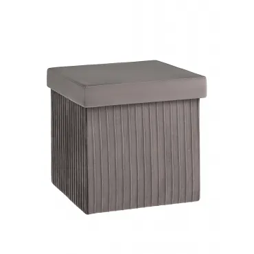 Пуф складной с ящиком Store Square антрацитовый Stool Group УТ000038975 Пуф складной с ящиком Store Square антрацитовый Stool Group УТ000038975