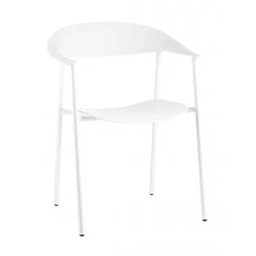 Стул Eila пластик белый Stool Group УТ000039774