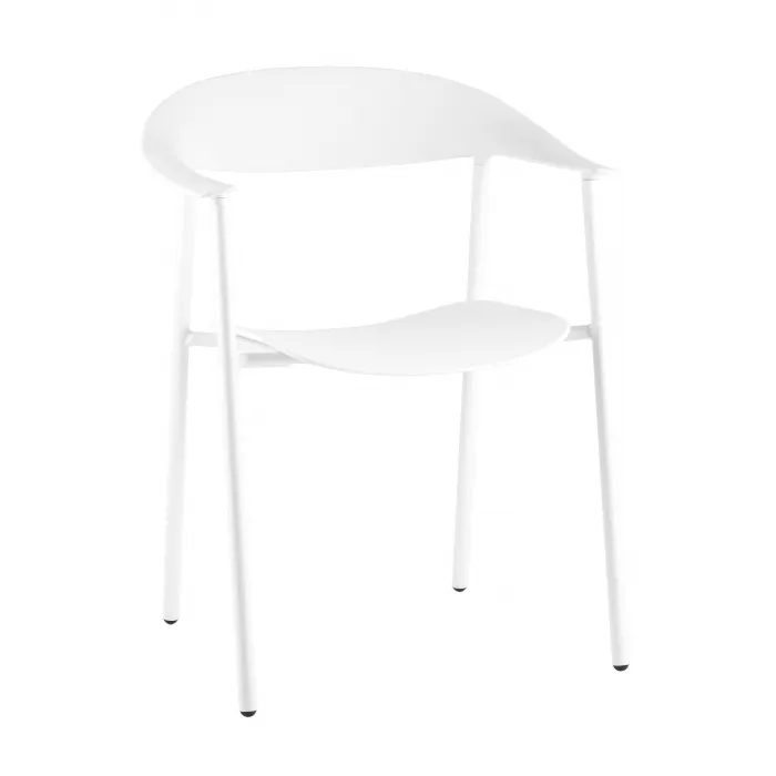 Стул Eila пластик белый Stool Group УТ000039774 от ImperiumLoft